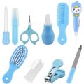 10 Pcs Baby Grooming Nail Care Set Baby Nail Cutter and accessories manicure set. 