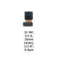 Front Rear Back Camera For Samsung Galaxy A70 A705 Main Facing Frontal Camera Module Flex Cable Replacement Spare Parts. 