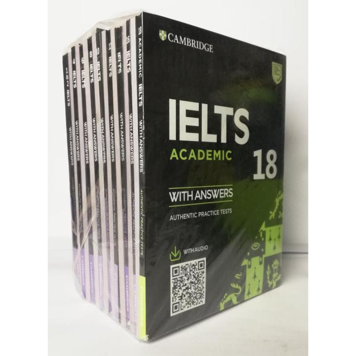 Cambridge IELTS 1-18 Academic with Audio CD (Complete Set) books
