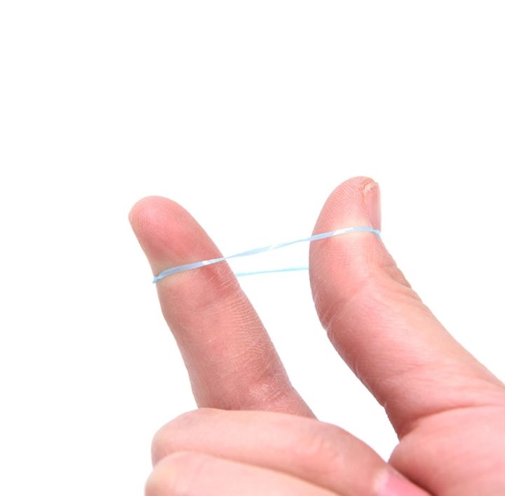 1000 Pcs Baby Girls Colorful Disposable Rubber Band - Kids Elastic Hair Band - Hair Tie Ponytail