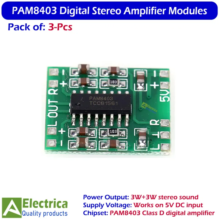 3pcs%20PAM8403%20Mini%20Digital%20Stereo%20Amplifier%20Module%203W+3W%20Class%20D%20Audio%20Board%20by%20Electrica%20-%20Image%202