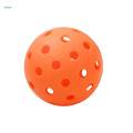 6 Pieces Pickleball Balls, 40 Holes Pickle Ball, Portable High Elastic Outdoor Pickle Balls for Tennis/Wood/concrete Courts Training Sports. 