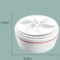 Mini Portable Ultrasonic Turbine Washing Machine Spin Laundry Washer. 
