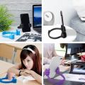 Thumbs-up Cell Phone Stands, Tablet Display Stands, Cellphone Holder, Mobile Smartphone Mount Cradle for Desk Desktop – Universal Multi-Angle Cute, 2 Packs, Black. 