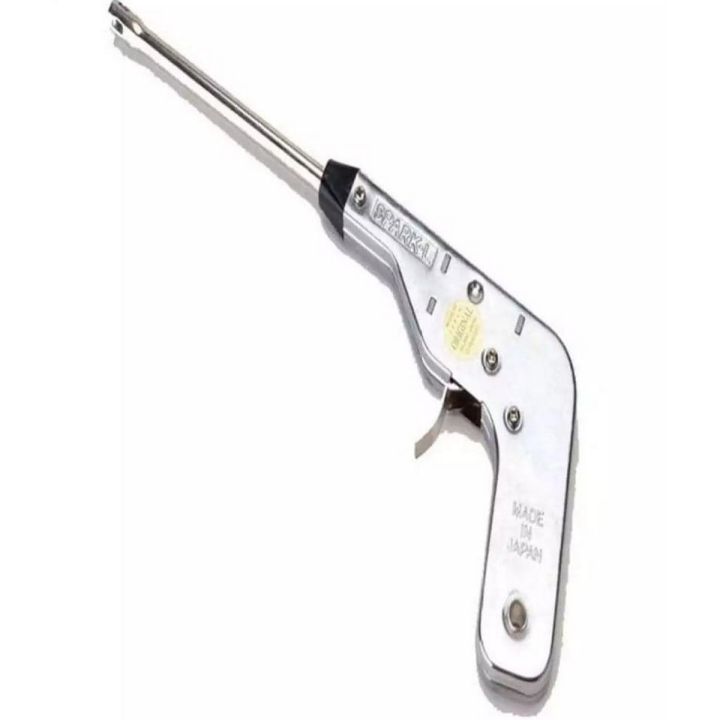Made in Japan Gas Stove Lighter -Silver