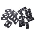 10Pcs AC125V 3A 250V 6A Black ON/OFF In Line Cord Switches for Bedroom. 