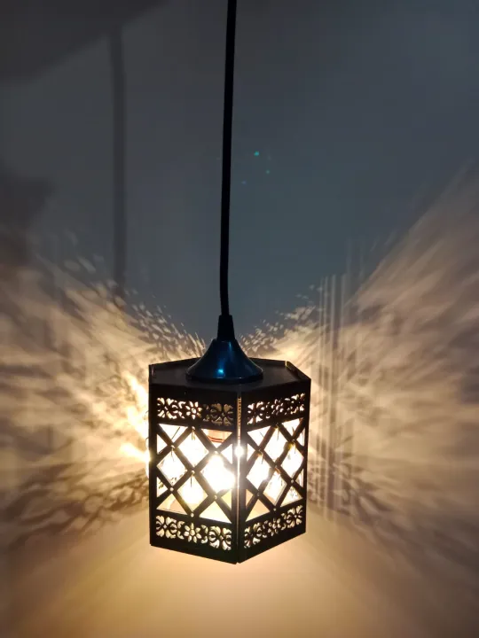 Wooden%20Pendent%20Hanging%20Lamp/%20Hanging%20Light.%20Light%20up%20Your%20Space%20with%20Style!%206"%20inches%20Length%20-%20Image%202