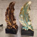 1 Piece Feather Sculpture Office Decoration Room Living Room Entrance TV Cabinet Showcase Creative Fiberglass Resin Crafts Decoration Showpiece. 