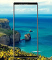 Biruiqu 2Pcs For Sony Xperia 5 9H 2.5D Full Cover Tempered Glass Screen Protector Film Black. 