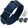 Watch Band Strap for Nylon and Conversion Kit for G-Shock GA-110/100/120/150/200/300/400/GD-100/110/120/G-8900/ GW-M5610/DW-6900. 