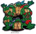 Ninja Turtle TEENAGE MUTANT shirt jeans bag repair patch logo kids cloth cartoon Embroidery badge clothes Iron on Sew on Patch#1991. 