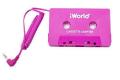 iWorld Cassette Tape Adapter for Android and MP3. 