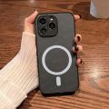 For Tecno Spark 20 KJ5 / Spark 20 Pro 20Pro Shockproof Matte Case Support Magnetic Wireless Charger with Holder. 