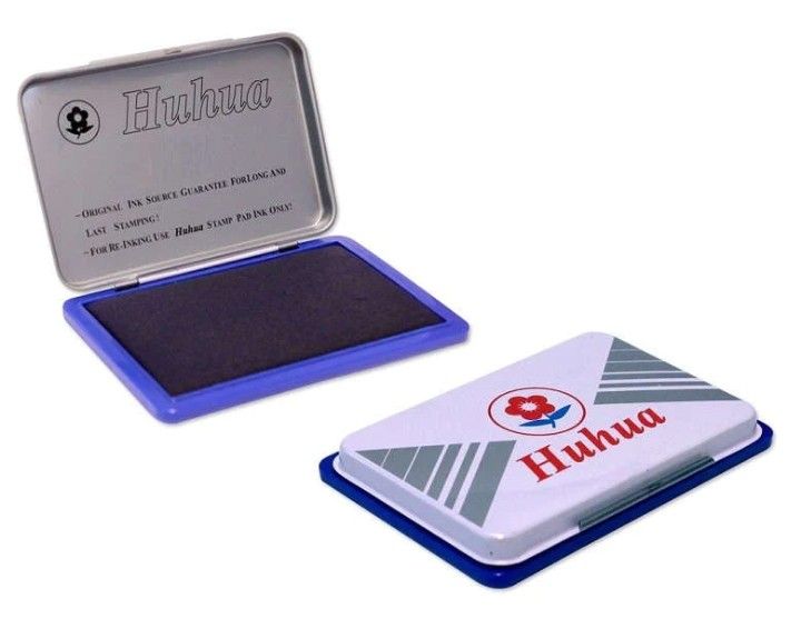 Huhua Stamp Ink Pad For Rubber Stamp Best Quality