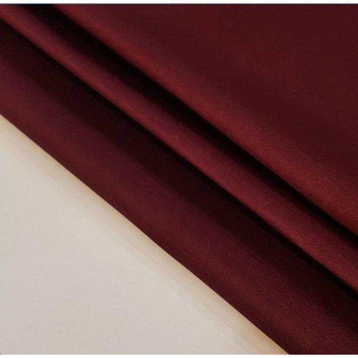 Dark Maroon Color Bareeza Lawn Cotton for Trouser or Shirts For Women -UnStitched  Suits 2.5 Meter Color Premium  Quality Durable Fabric Reasonable Stylish Look 1 Piece Only (2.5 Yards)