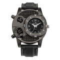 V8 Cool Men's Silicone Band Bolts Round Dial Sports Analog Quartz Wrist Watch. 
