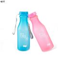 【HOT】 550ML Portable Sling Transparent Matte Water Cup Candy Color Water Bottles Drinking Cup Kettle Outdoor Sports Water Bottle. 