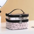 Professional Makeup Bag & Organizers with Full of Storage | Make Up Bags Pouch with Zipper For Travelling | Multipurpose Traveling Cosmetic Bags for Women Spider Pattern. 