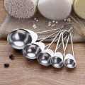 Baking Tool Stainless Steel Metering Measuring Spoon5Set of Baking Measuring Spoon Coffee Weighing Spoon Seasoning Spoon Set. 