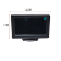 Rear View Camera Wide Degree 4.3inch TFT LCD Display or Monitor Waterproof Night Vision Reversing Backup, Monitor. 