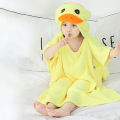 Multi-purpose Breathable Hooded Kids Bath Towel. 