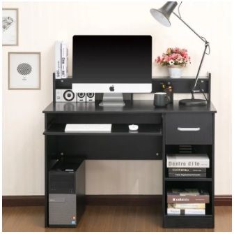 Computer%20Desk%20with%20Shelf%20and%201%20Drawer%20and%20Hutch,%20Laptop%20Desk%20with%20Sliding%20Keyboard%20Tray,%20Study/Writing%20Table,%20Home%20&%20Office%20Desk%20-%20Image%205