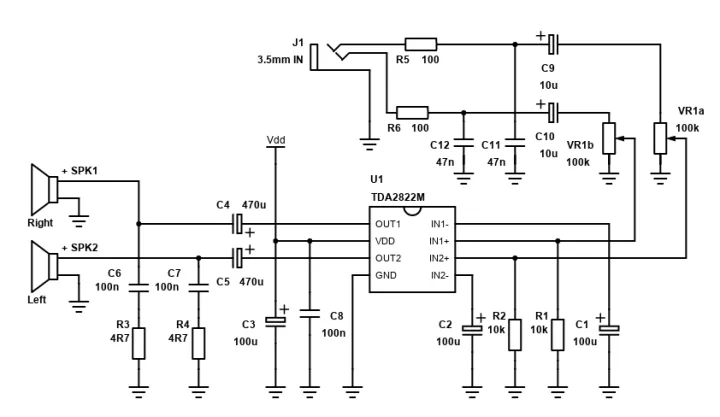 TDA2822M%20HYC%203813G%20DIP-8%20Dual%20Power%20Amplifier%20IC%20Pack%20of%205%20-%20Image%204