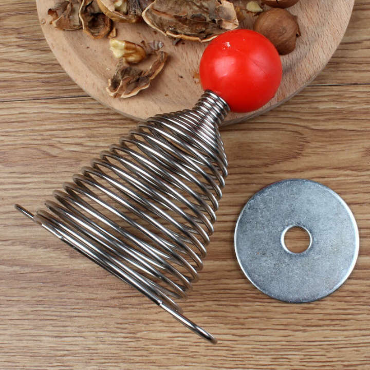 O5X2 Large and Small Walnut Spring Shell Smasher Pliers Whole Peeling Tool Opener Nut Clamp
