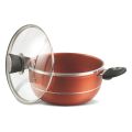 Best Quality 16 Pieces SK Marble Coated Gift Pack Daisy Cookware Set. 