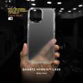 Spigen Quartz Hybrid Matte Clear Case for iPhone 14 Pro, 14 Pro Max, 13 Pro, 13 Pro Max. 