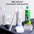 Rolling Tube Toothpaste Squeezer Dispenser Toothpaste Seat Holder Stand. 