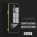 TA for Redmi 8 Back Cover + Free Lanyard Colour Luxury 6D Plating Case Side Pattern Soft Silicone Square Phone Cases. 
