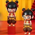 【Value Bundle】 Figure Toys Plastics NeZha2 Changing Doll DIY Crafts Chinese Style NeZha Makeup 4 Facial Mini Changing Kid Girl Boy.