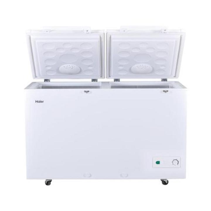 Haier Hdf-545I – Double Door Inverter Deep Freezer – 19cuft – White
