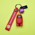 Amongus / Among us keychain for car / bike - kids (girls and boys) - bag hanging accessories / key chain. 