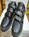 Black  Leather Casual Shoes For Men. 