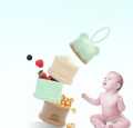 Baby Milk Food Storage Box Infant Feeding 3 Layer Food Bottle Container Portable Milk Powder Container Safe PP Material. 