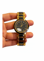 Luxury Stone Watch | Last Piece Clearance Sale | Durable Golden & Black Ceramics Dial | Japanese Quartz. 