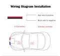 16 LED Universal Car Grill Smart Daytime Running Flasher DRL LED Light White Strobe Flashing Modes Light For All Cars & Jeep 4x4, Strobe Light 4 Pcs Set With Remote Control. 