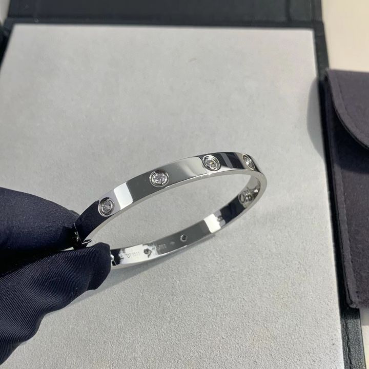 2025%20Bitterolis%20love%20wide%20and%20narrow%20version%20Kajia%20high%20version%20fifth%20generation%20bracelet%20women's%20baby's%20breath%20V%20gold%2018K%20rose%20gold%20bracelet%20for%20men%20and%20women%20couples%20-%20Image%202