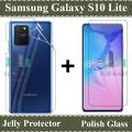 Samsung Galaxy S10 Lite Glass Protector 9D|5D|6D|10D|11D|21D Black Tempered Glass Screen Protector Full Glue Edge To Edge + Back Jelly Protector Clear Soft Film Protection Hydrogel For Samsung Galaxy S10 Lite. 