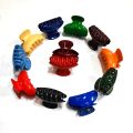 PACK OF 12 HAIR CHUTKI FOR GIRLS SOFT PLASTIC NON BREAKABLE HAIR CATCHERS UNBREAKABLE 2 INCH HAIR CHUTKI. 
