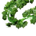 24 Packs Of Artificial Ivy Leaf Plant Vine Hang Wreath Bougainvillea Home Garden Office Wall Decoration Green. 