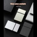 FOCUS Cigarette Case ABS Plastic 20pcs Cigarette Capacity Cigarette Box Smoking Accessary And card box Gift for Men. 