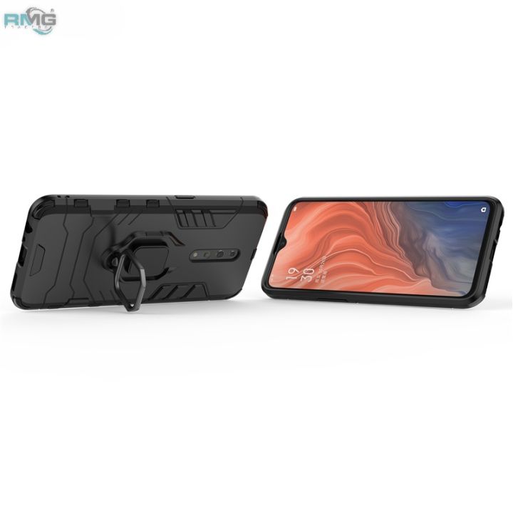 RMG%20For%20OPPO%20Reno%20Z,%20Shockproof%20Armor%20Cover%20Phone%20Bumper%20Case%20with%20Ring%20Holder%20Stand,%20Cover%20for%20OPPO%20RenoZ.%20-%20Image%207