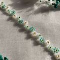 zigzag flower bracelets | Beaded bracelets | Handmade jewellery | Flower bracelets. 