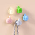 Creative Silicone Thumb Key Hangers - Waterproof, Rustproof, and Non-Marking Wall Hooks for Home and Office. 