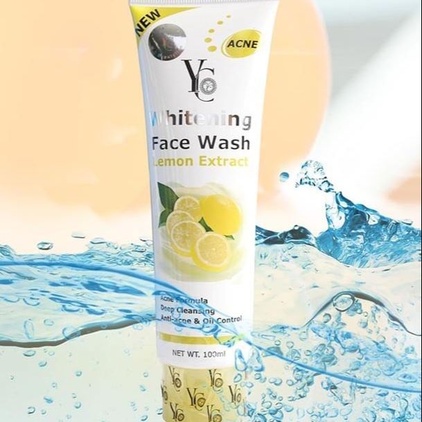 YC Whitening Face Wash Lemon Extract 100ml