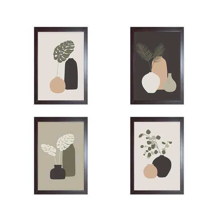 Set%20of%204%20Trendy%20Design%20Shapes%20Framed%20Art%20Prints%20with%20Glass%2012%20x%208%20Inches%20Wall%20Art%20Posters%20for%20Wall%20Decor%20Wall%20Hangings%20-%20White%20Frame%20%7C%20Ready%20To%20Hang%20-%20Image%204