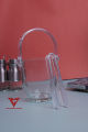 ICE Busket with handle and tong ,glass ice busket,Blink ice busket ,high Quality ice busket. 